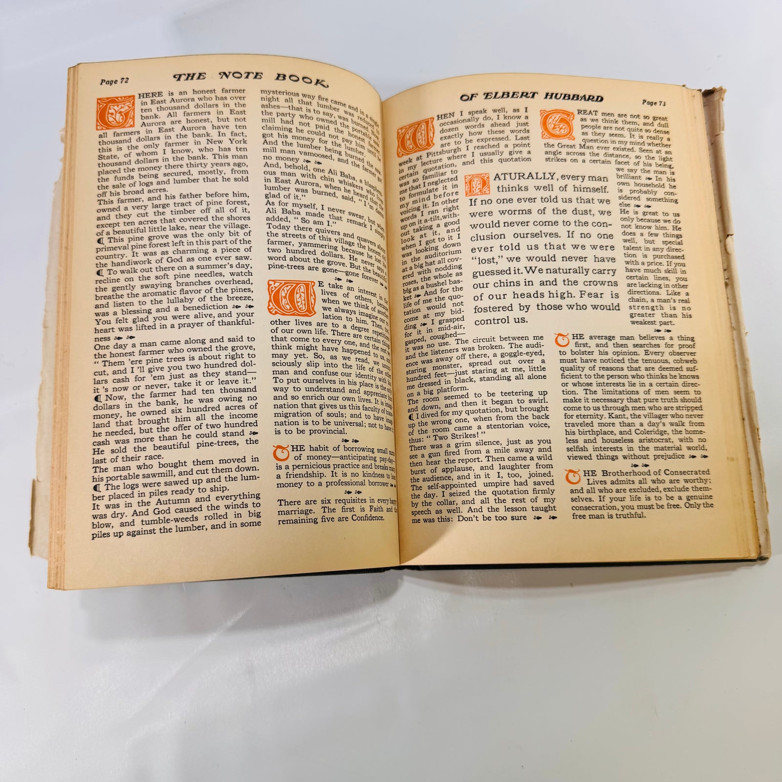 The Notebook of Elbert Hubbard (1927) – A Roycroft Collection of Wit, Wisdom & Work