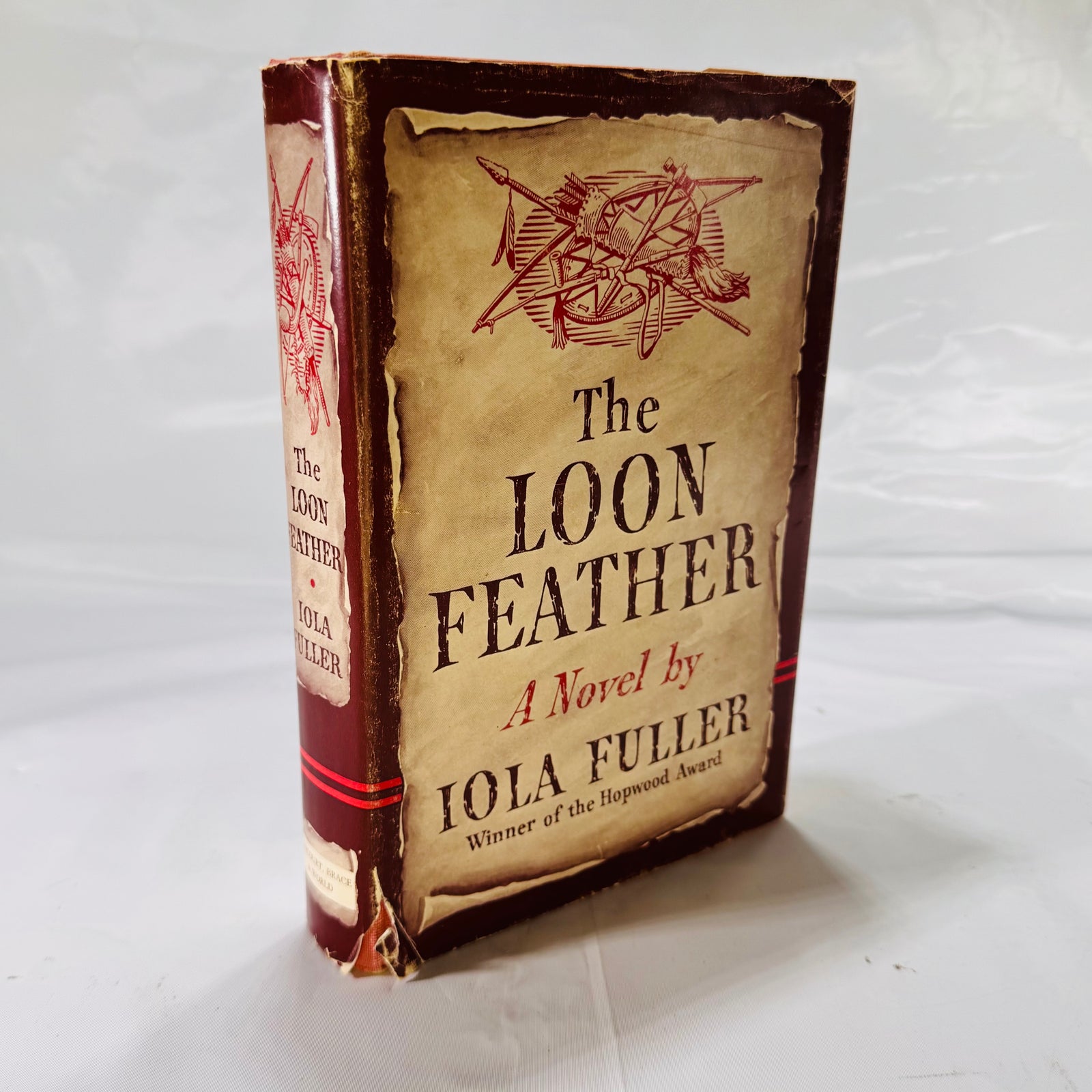 The Loon Feather by Iola Fuller (1940), Harcourt Brace & World Inc., Hardcover with Dust Jacket