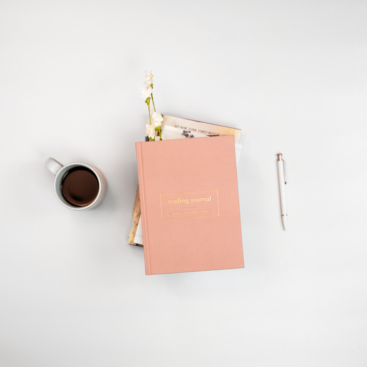 Reading Journal | Vintage-Inspired Book Tracker for Readers