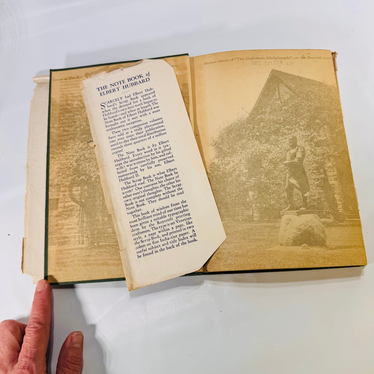 The Notebook of Elbert Hubbard (1927) – A Roycroft Collection of Wit, Wisdom & Work