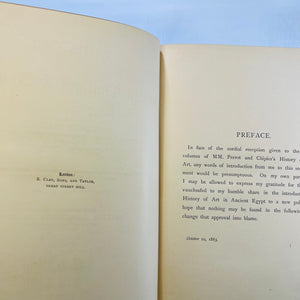 A History of Art in Chaldea and Assyria in Two Volumes from the French of Georges Perrot 1884 Chapman & Hall Ltd