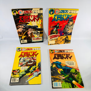 Fightin Army Comic Lot Charlton War Comics Issues 128 131 146 150