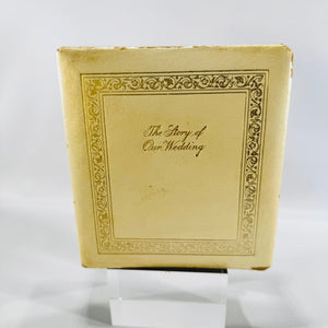 1968 Wedding Photo Album Filled Dehn Studio Ionia Michigan Story of Our Wedding Keepsake