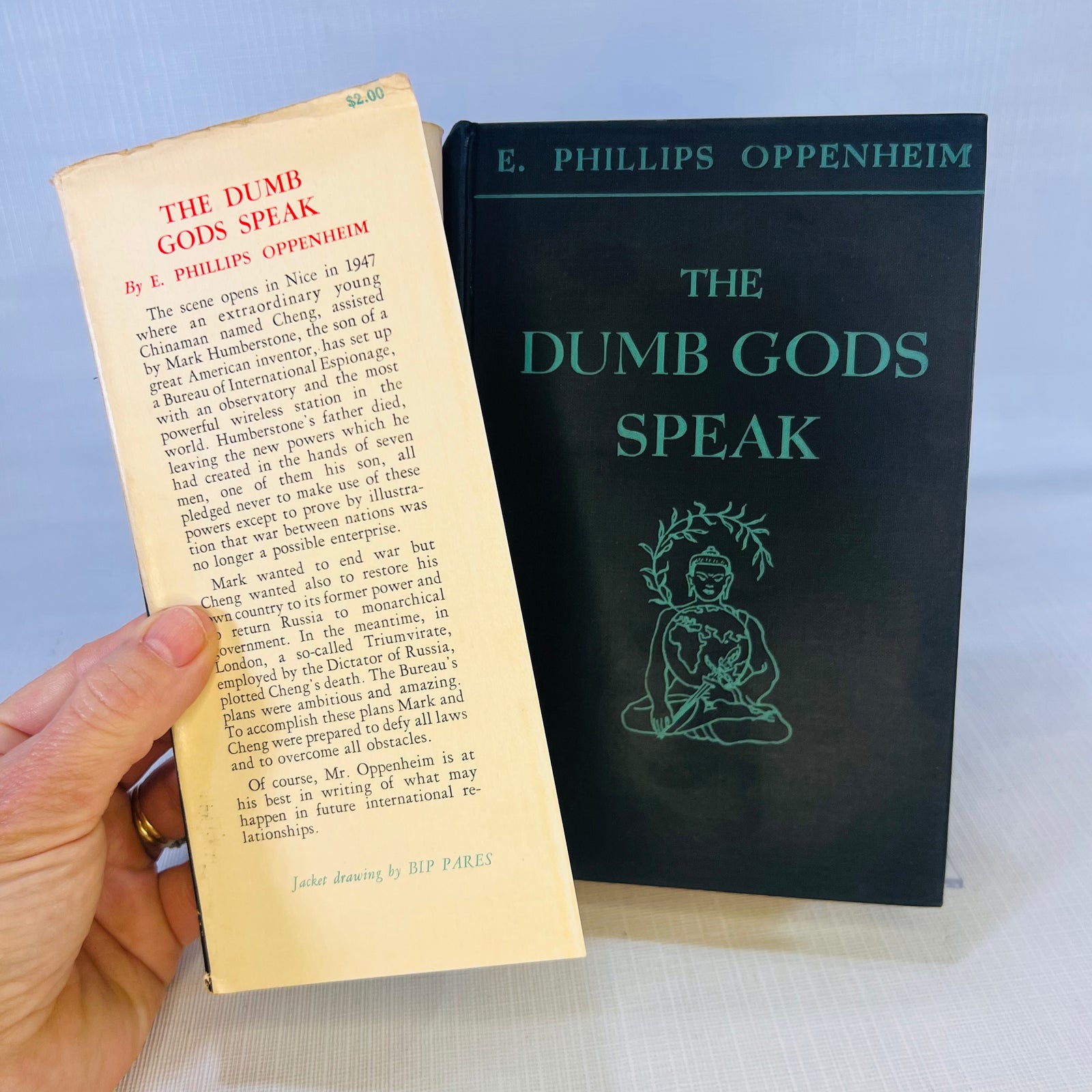 The Dumb Gods Speak by E. Phillips Oppenheim  1937 Little Brown and Company