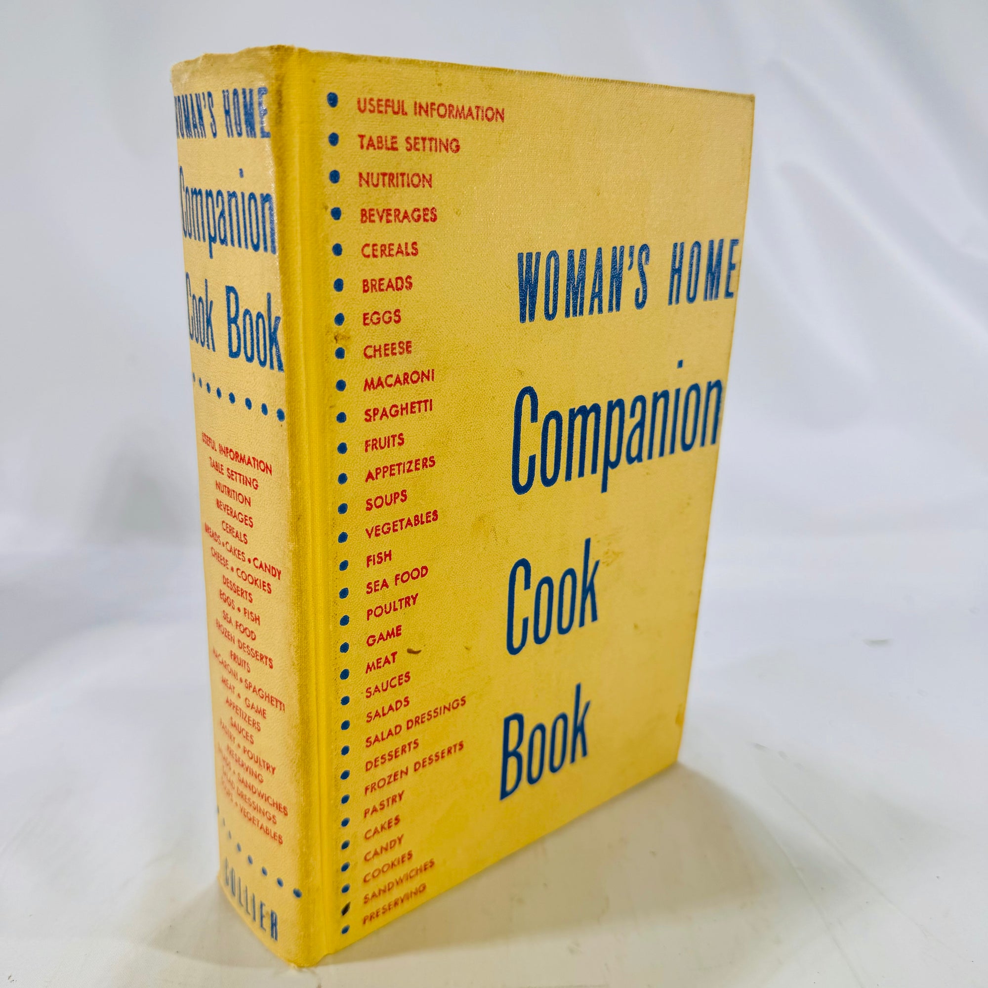 Women's Home Companion Cook Book edited by Dorthy Kirk 1955 P.F. Collier & Son