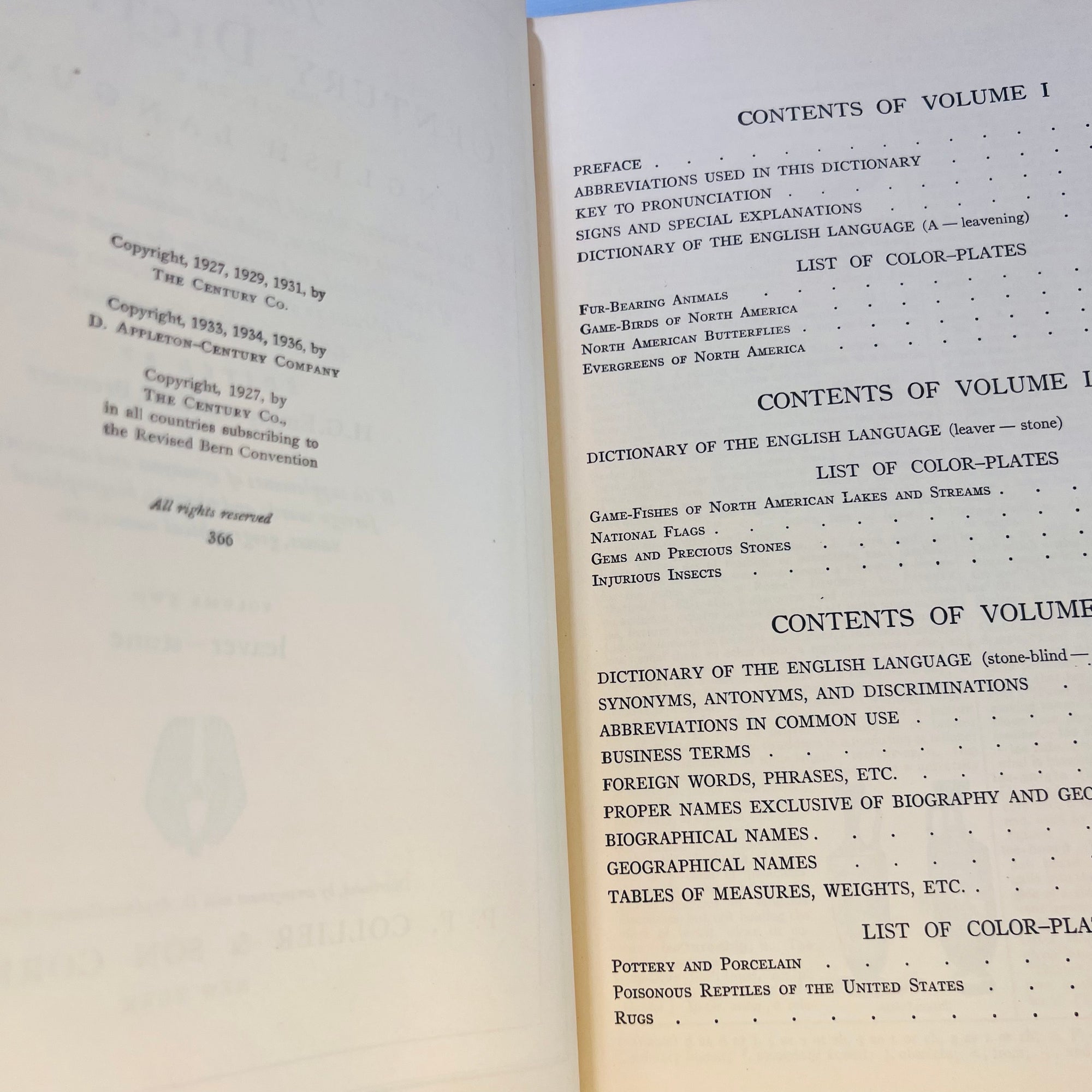 The New Century Dictionary of the English Language edited by H.G. Emery 1931 P.F. Collier & Son Corporation