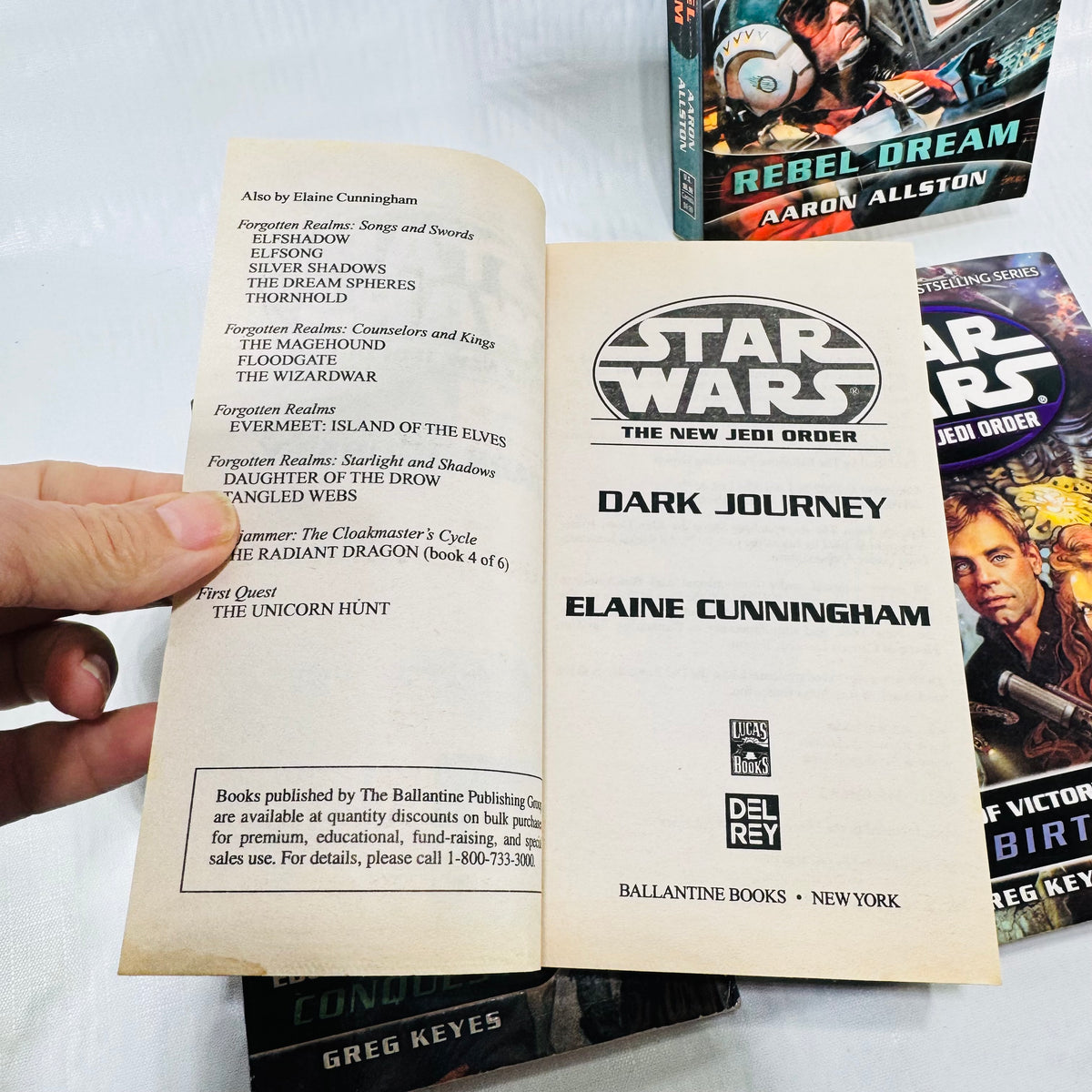 Dark Journey title page