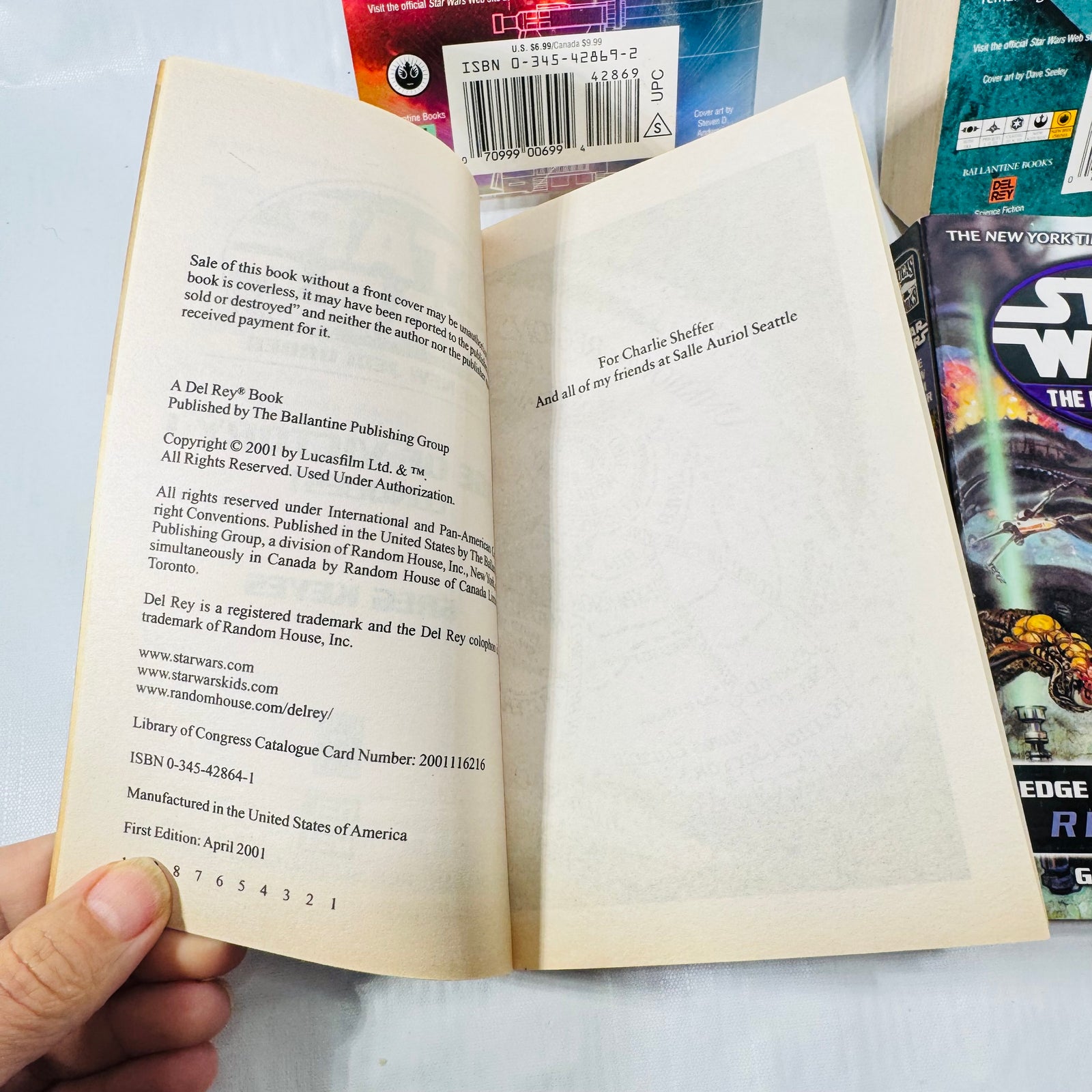 Conquest copyright and first printing
