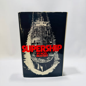 Supership by Noël Mostert 1975 Book Club Associates Hardcover with Dust Jacket