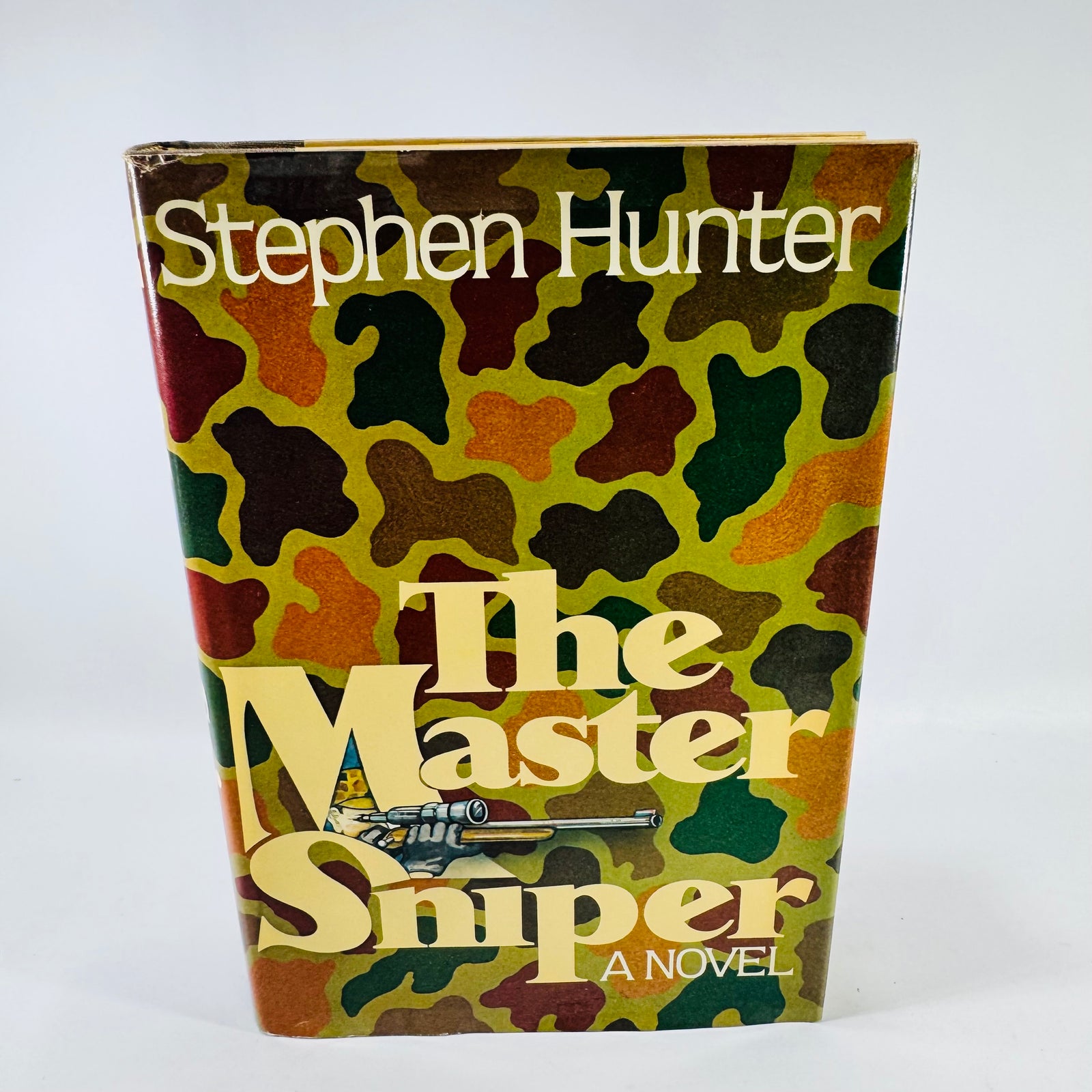 The Master Sniper by Stephen Hunter 1980 William Morrow Hardcover with Dust Jacket