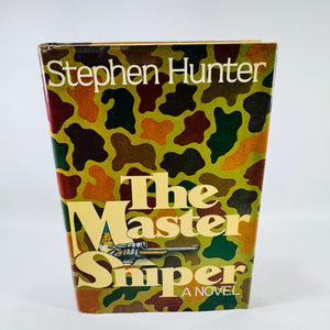 The Master Sniper by Stephen Hunter 1980 William Morrow Hardcover with Dust Jacket