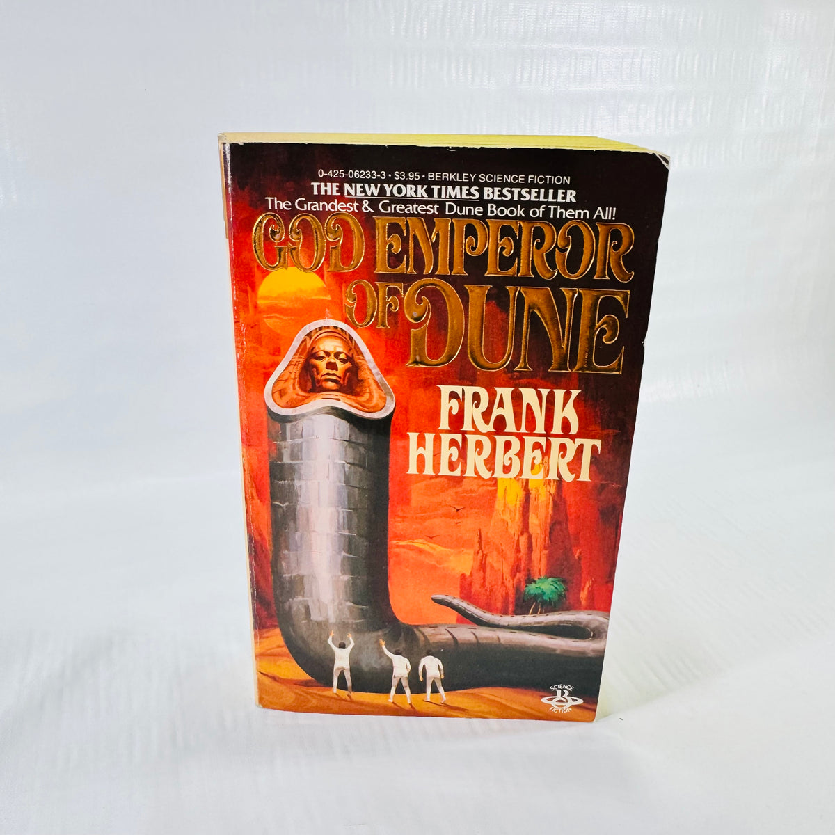 God Emperor of Dune by Frank Herbert 1983 Berkley Paperback