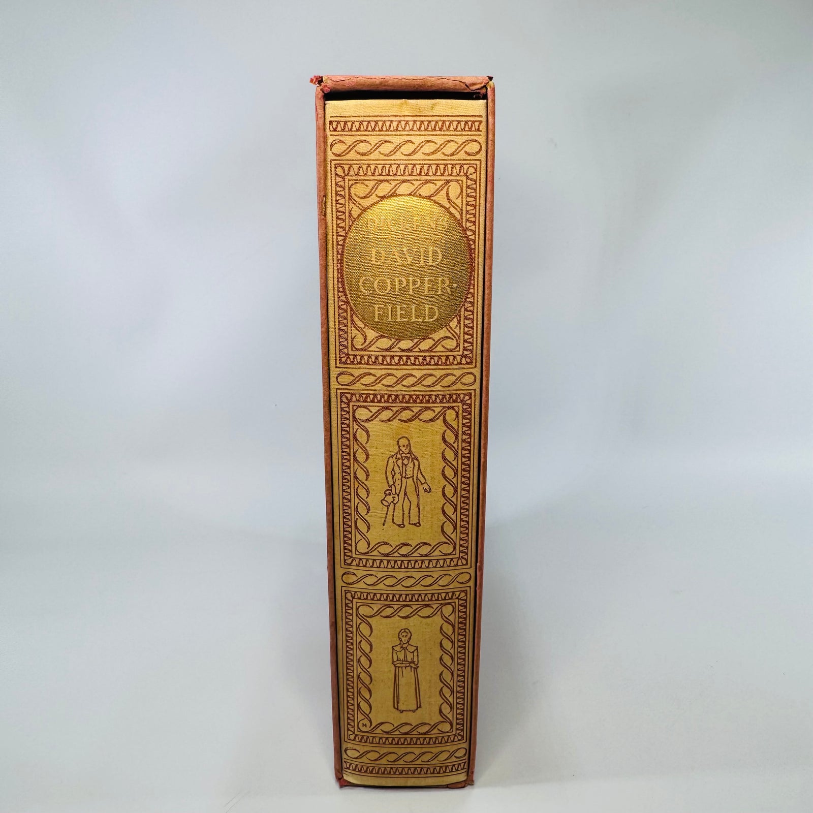 Vintage Heritage Press Hardcover w Slipcase — The Personal History of David Copperfield (1937 Heritage Press edition) — Charles Dickens | Illustrated by John Austen, Classic Literature / Victorian Novel