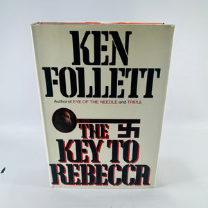 The Key to Rebecca by Ken Follett 1980 William Morrow First Edition Hardcover with Dust Jacket
