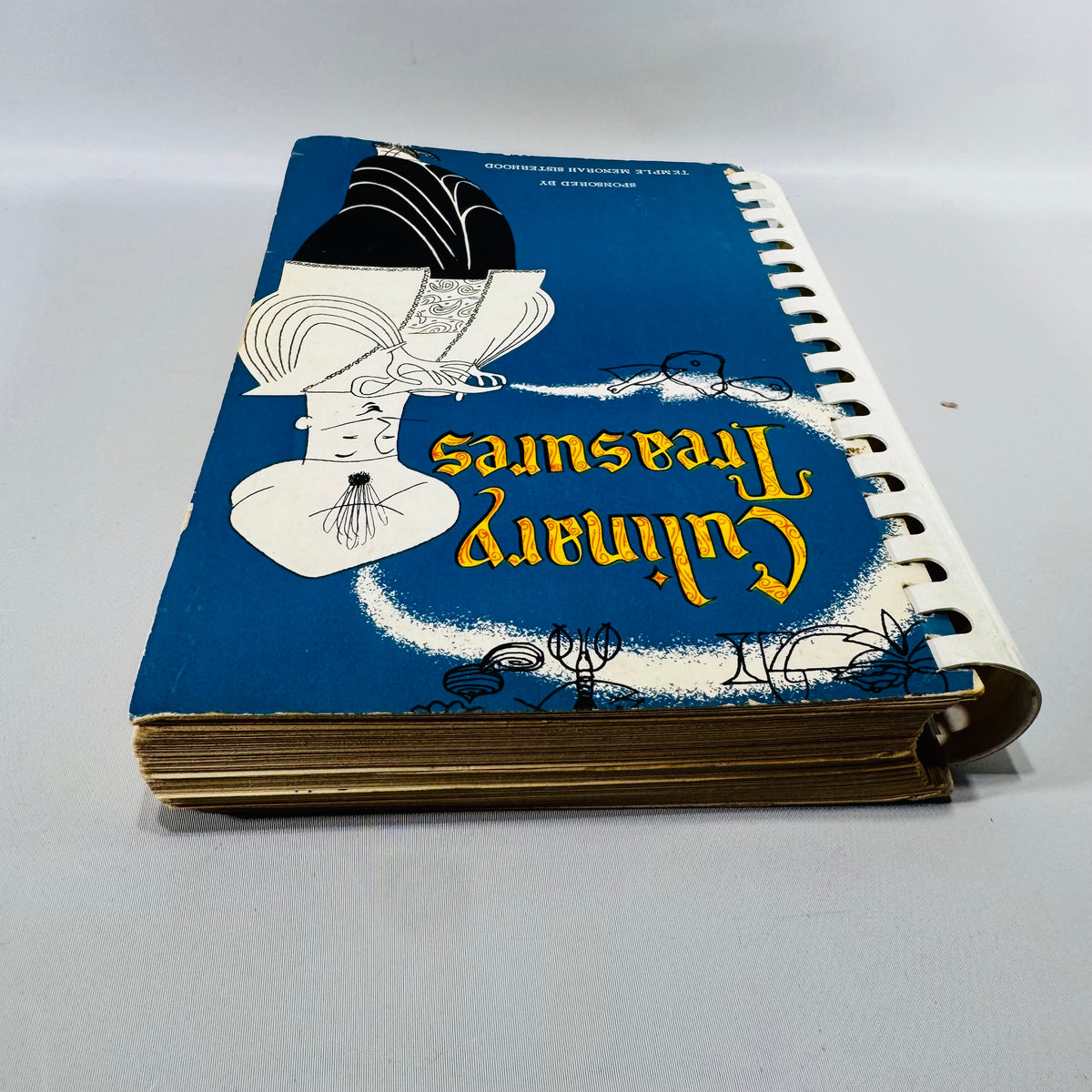 Culinary Treasures 1954 Temple Menorah Sisterhood Vintage Jewish Community Cookbook