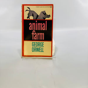 Two Versions of Animal Farm by George Orwell 1946 Harcout Brace and Company 1980s A Signet Classic