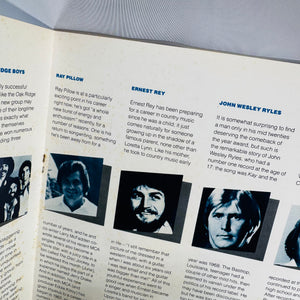1979 Country Music Fan Fair Memorabilia Bundle MCA Records Fan Facts Booklet Nashville Souvenirs