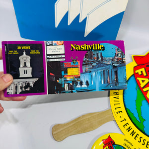 1979 Country Music Fan Fair Memorabilia Bundle MCA Records Fan Facts Booklet Nashville Souvenirs