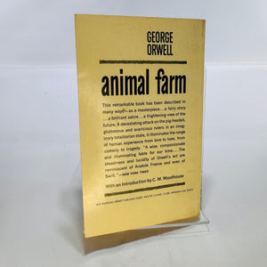 Two Versions of Animal Farm by George Orwell 1946 Harcout Brace and Company 1980s A Signet Classic