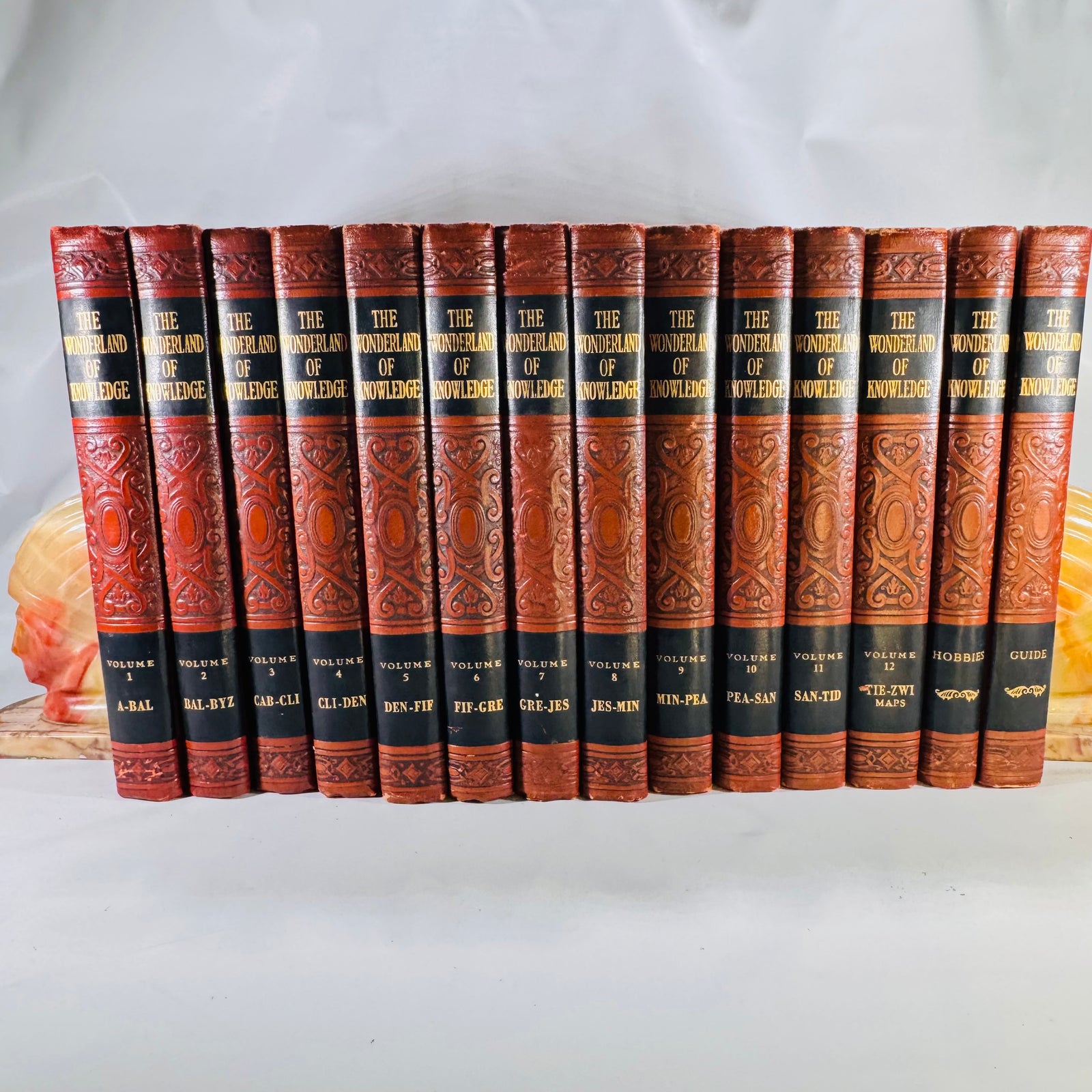 The Wonderland of Knowledge Pictorial Encyclopedia Set 1956 14 Volumes Wonderland of Knowledge Corp.