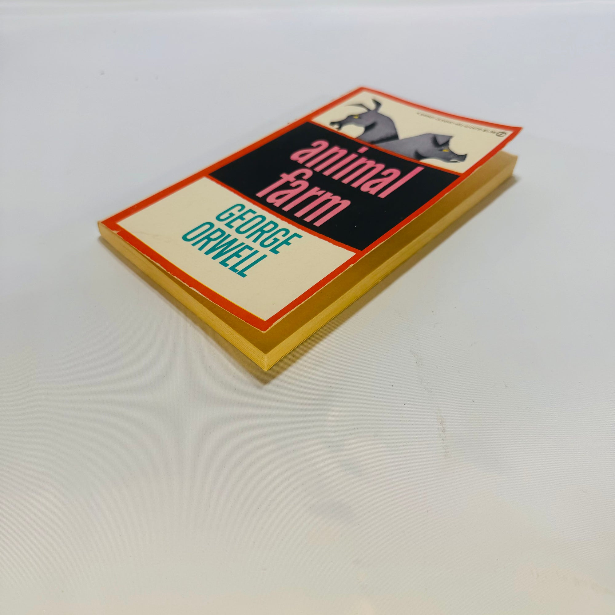 Two Versions of Animal Farm by George Orwell 1946 Harcout Brace and Company 1980s A Signet Classic