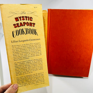 Vintage Mystic Seaport Cookbook Lillian Langseth-Christensen Hardcover 1970 New England Cooking