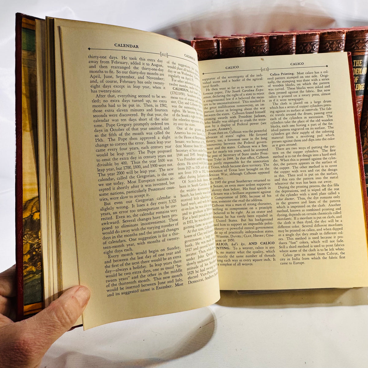 The Wonderland of Knowledge Pictorial Encyclopedia Set 1956 14 Volumes Wonderland of Knowledge Corp.