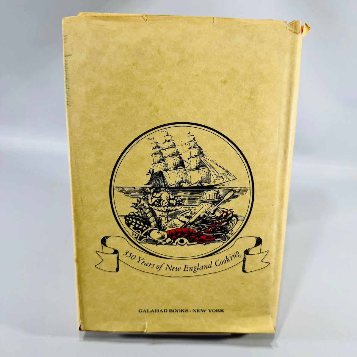 Vintage Mystic Seaport Cookbook Lillian Langseth-Christensen Hardcover 1970 New England Cooking