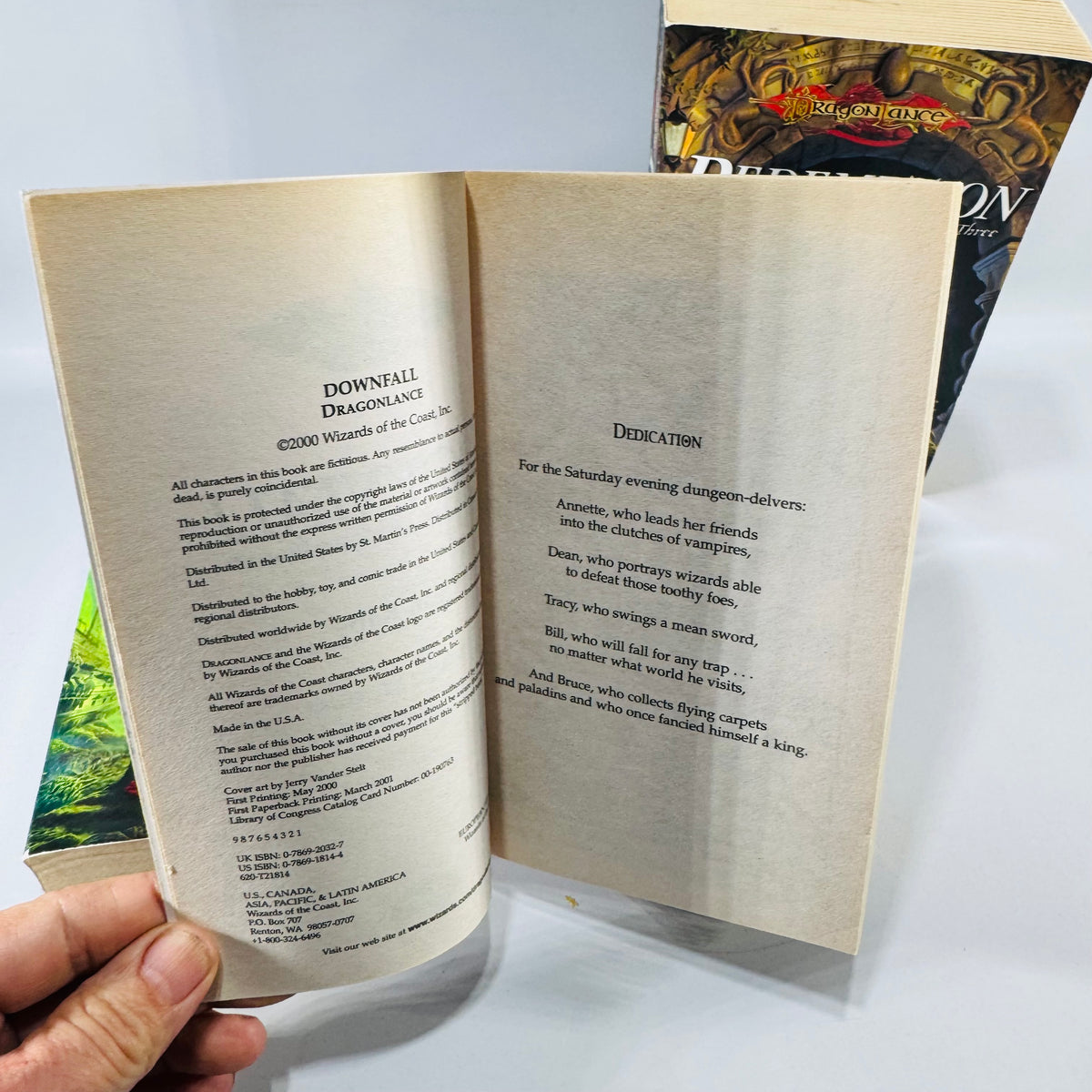 Dragonlance Dhamon Saga Paperback Bundle Jean Rabe Downfall Betrayal Redemption Fantasy Books