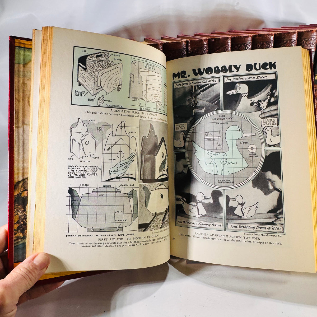 The Wonderland of Knowledge Pictorial Encyclopedia Set 1956 14 Volumes Wonderland of Knowledge Corp.