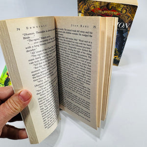 Dragonlance Dhamon Saga Paperback Bundle Jean Rabe Downfall Betrayal Redemption Fantasy Books