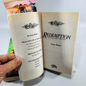 Dragonlance Dhamon Saga Paperback Bundle Jean Rabe Downfall Betrayal Redemption Fantasy Books