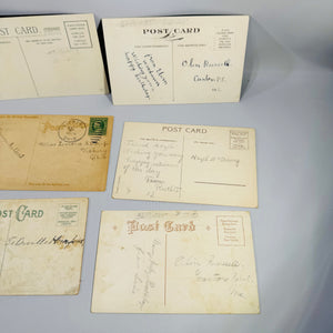 Antique Birthday Postcard Bundle Floral Embossed Greeting Cards Early 1900s Ephemera Lot