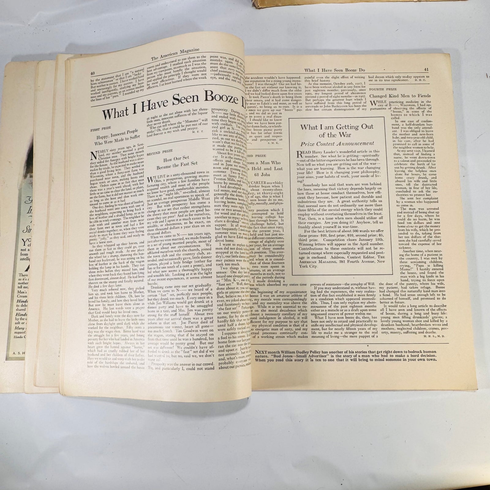 The American Magazine (January 1919 & February 1918) – Vintage Illustrated Journalism & Fiction