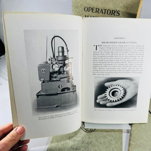 Fellows Gear Shaper Manual Bundle 1928 1930 1931 Machine Shop Technical Books