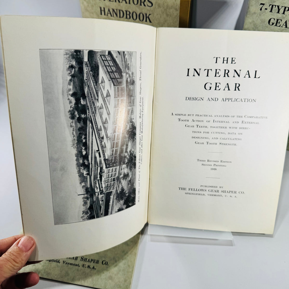 Fellows Gear Shaper Manual Bundle 1928 1930 1931 Machine Shop Technical Books