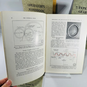 Fellows Gear Shaper Manual Bundle 1928 1930 1931 Machine Shop Technical Books