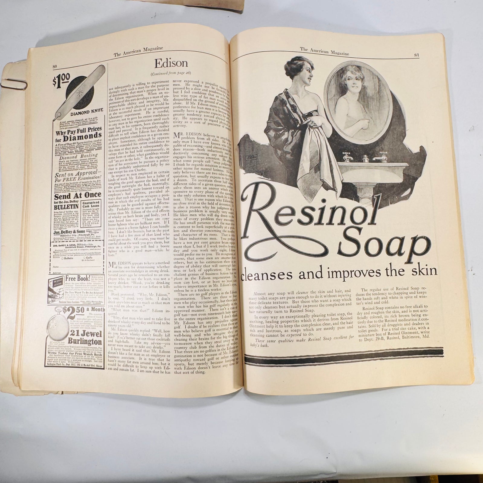 The American Magazine (January 1919 & February 1918) – Vintage Illustrated Journalism & Fiction