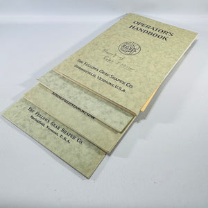 Fellows Gear Shaper Manual Bundle 1928 1930 1931 Machine Shop Technical Books