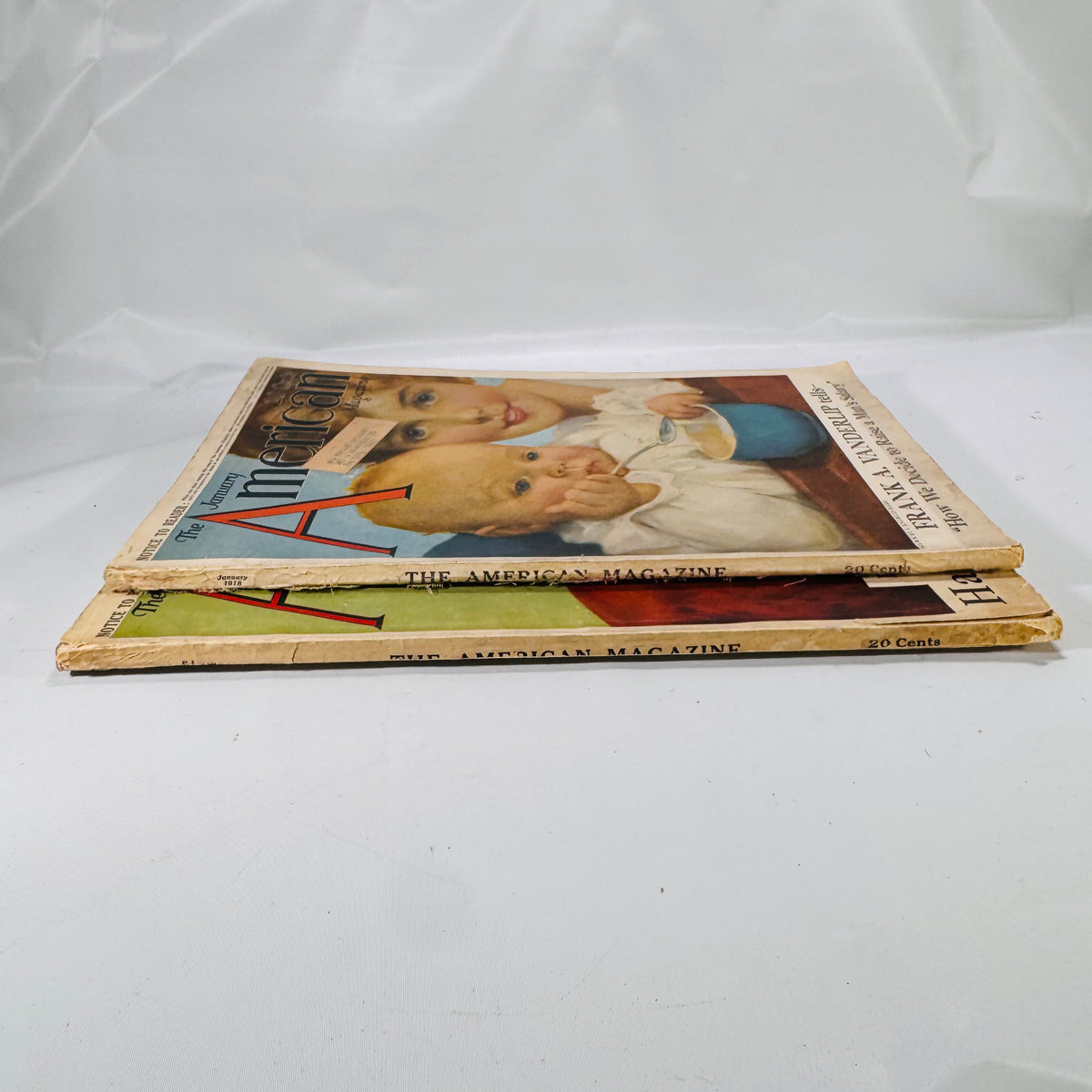 The American Magazine (January 1919 & February 1918) – Vintage Illustrated Journalism & Fiction