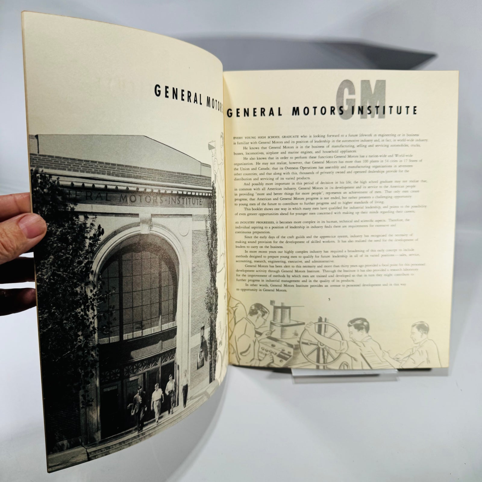 1952 General Motors Institute Appointment to Opportunity Booklet