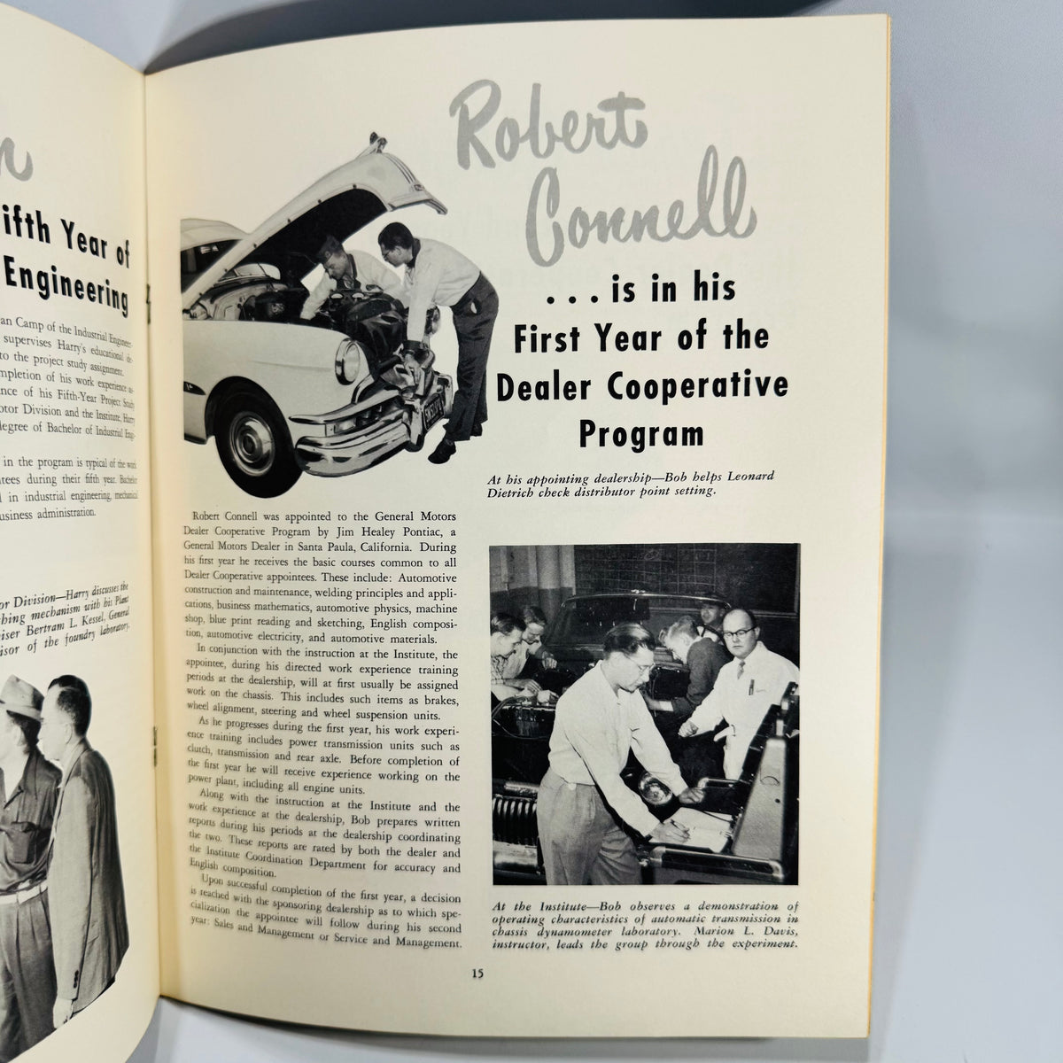 1952 General Motors Institute Appointment to Opportunity Booklet