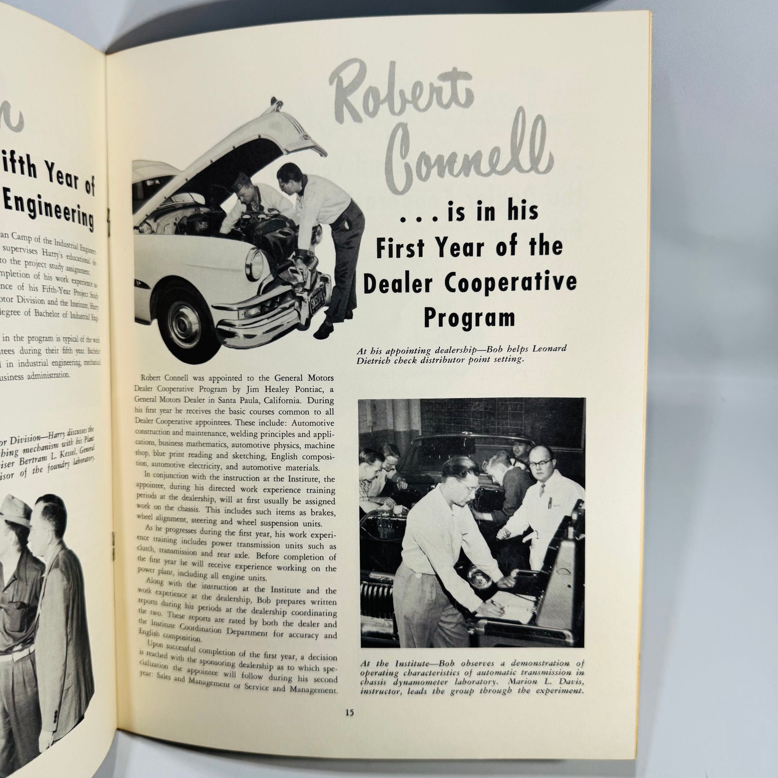 1952 General Motors Institute Appointment to Opportunity Booklet