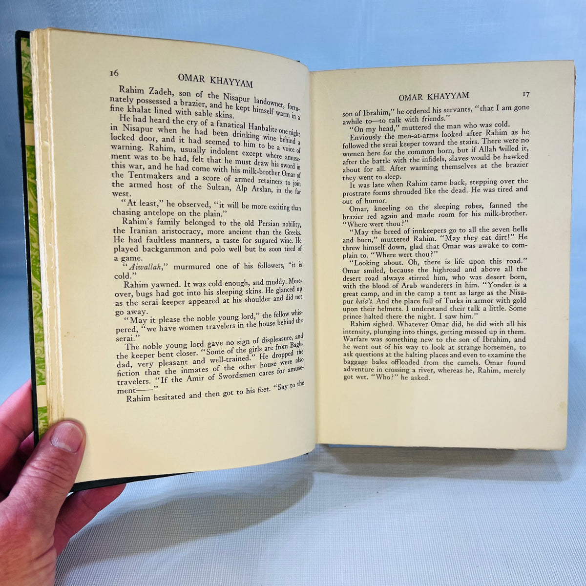 Omar Khayyam A Life by Harold Lamb 1934 Doubleday, Doran & Co, Inc