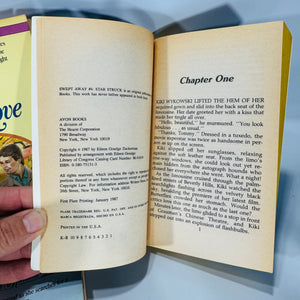 Vintage YA Romance Book Lot — 1980s Teen Paperbacks Bundle of 5 | Sweet Valley High, Rhapsody, Roommates Collection