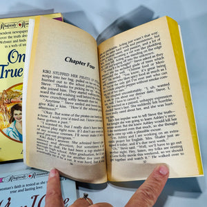 Vintage YA Romance Book Lot — 1980s Teen Paperbacks Bundle of 5 | Sweet Valley High, Rhapsody, Roommates Collection