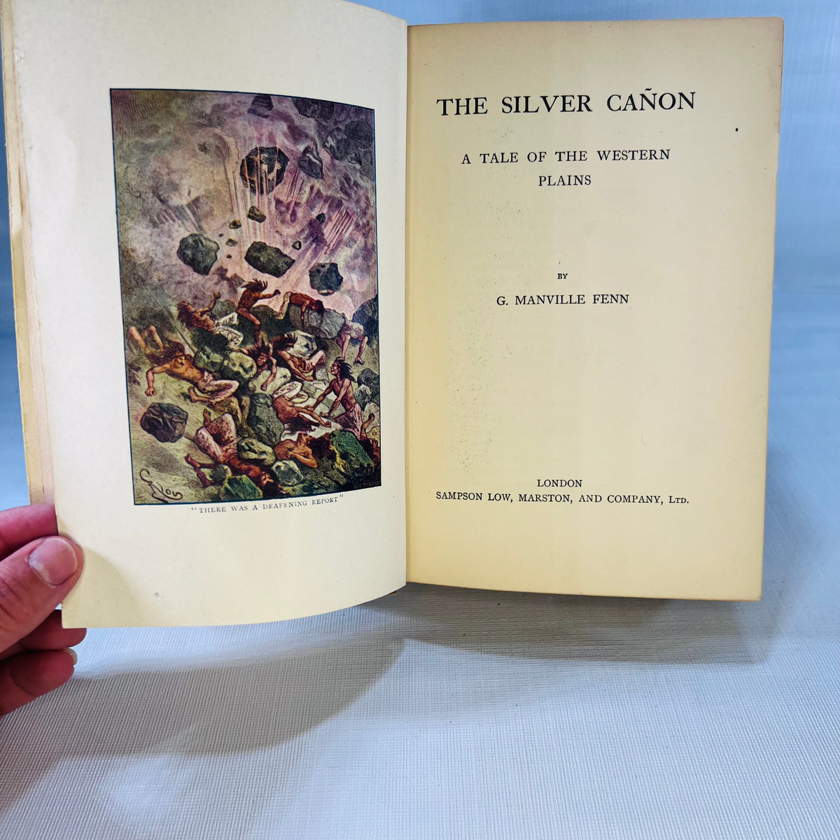 The Silver Canon A Tale of the Western Plains by George Manville Fenn Sampson Low, Marston & Co