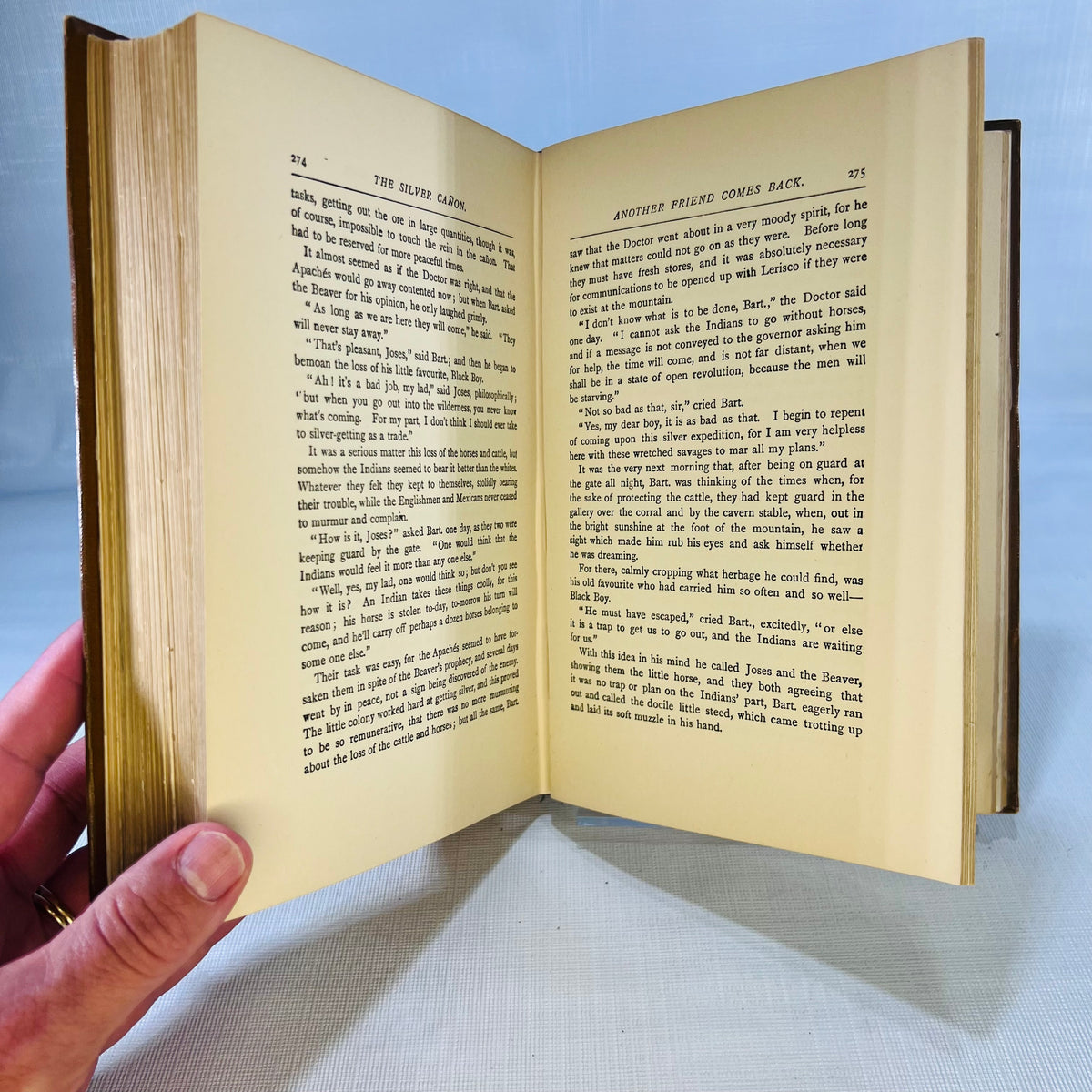 The Silver Canon A Tale of the Western Plains by George Manville Fenn Sampson Low, Marston & Co