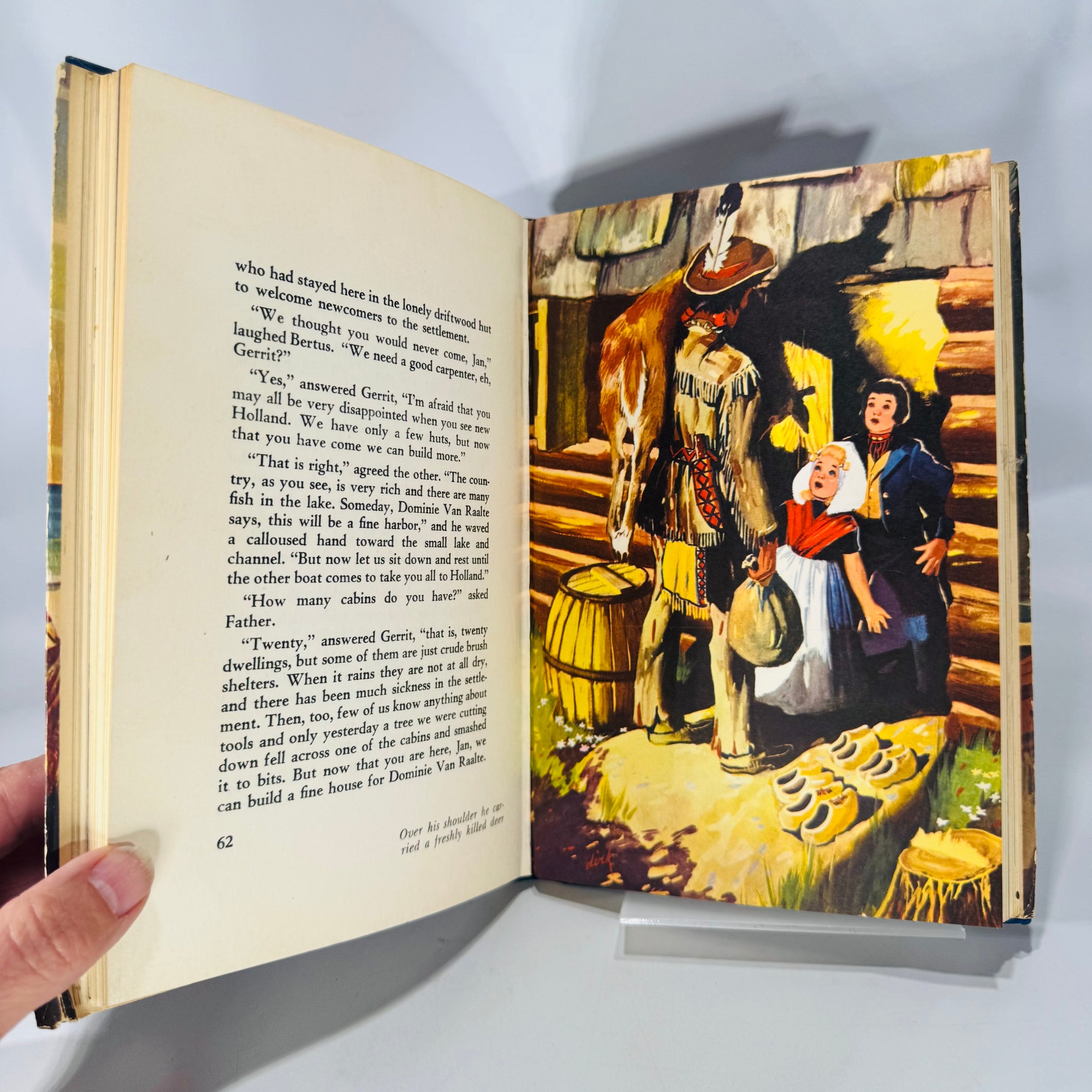 Hope Haven (1947) — Dirk Gringhuis — Illustrated Pioneer Adventure, Dutch-American Immigration Story | Vintage Children’s History