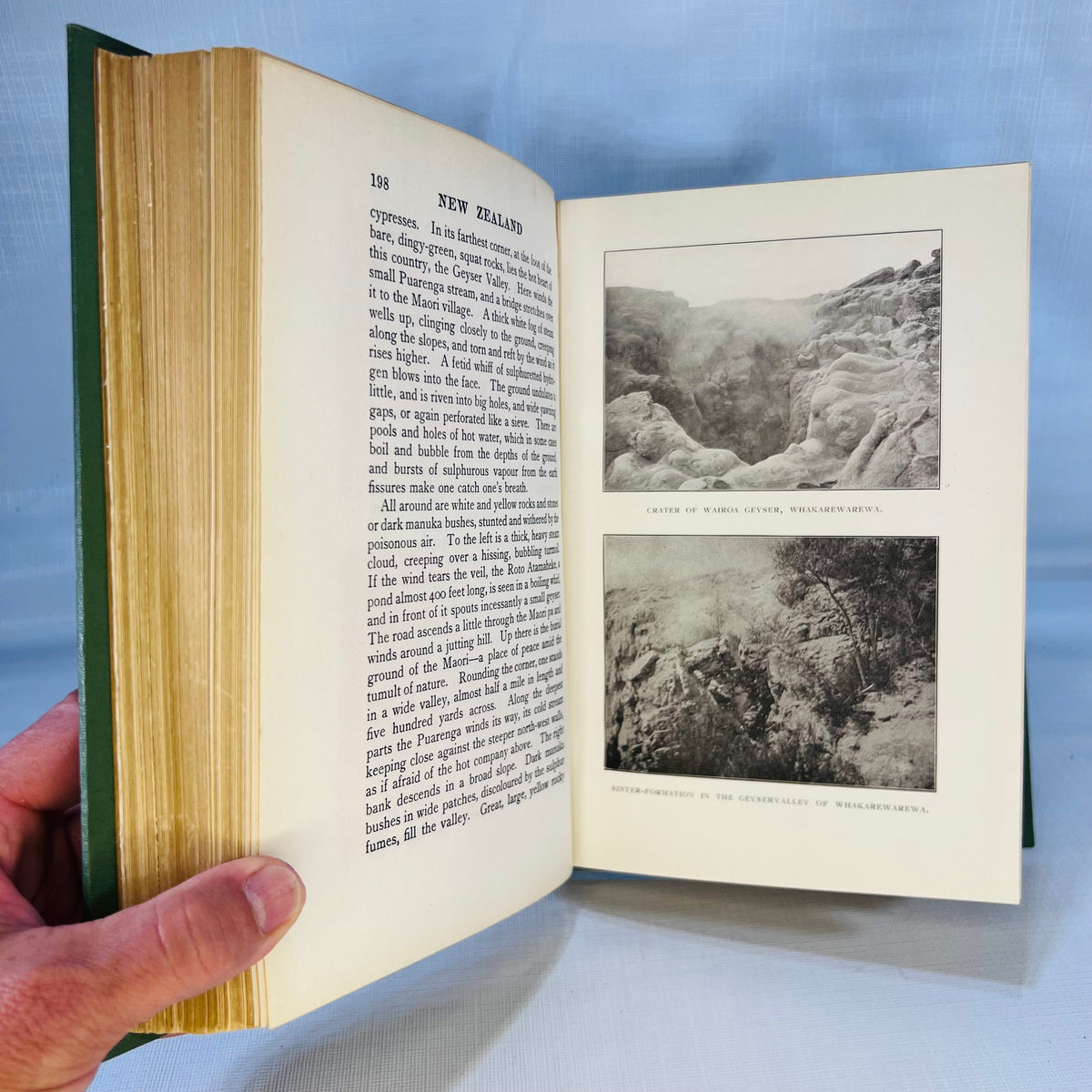 New Zealand the Country and the People by Max Herz 1912 with eighty-one Illustrations and a Map Duffield & Co